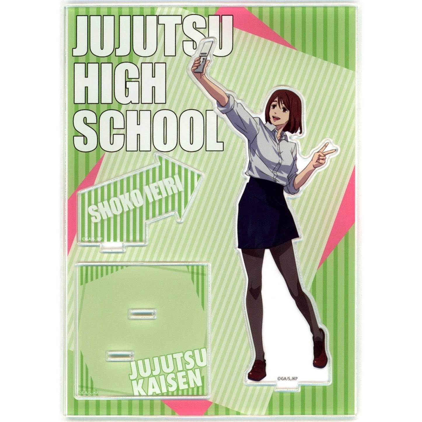 Shoko Ieiri Ebisubashi Jujutsu Kaisen Hidden Inventory Premature Death JR Central Shinkansen Juju Tanbo in Osaka Acrylic Stand [USED]