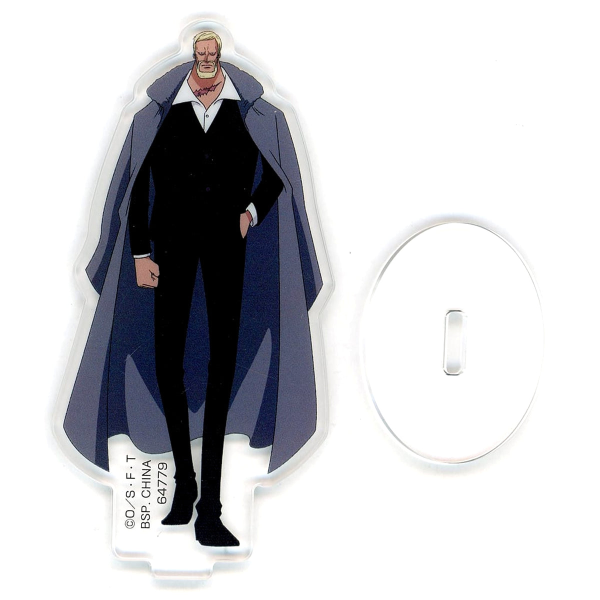 One Piece Ichiban Kuji The Throne of Power Prize H-1 Acrylic Stand Shepherd Ten Peter Saint Acrylic Stands [USED]