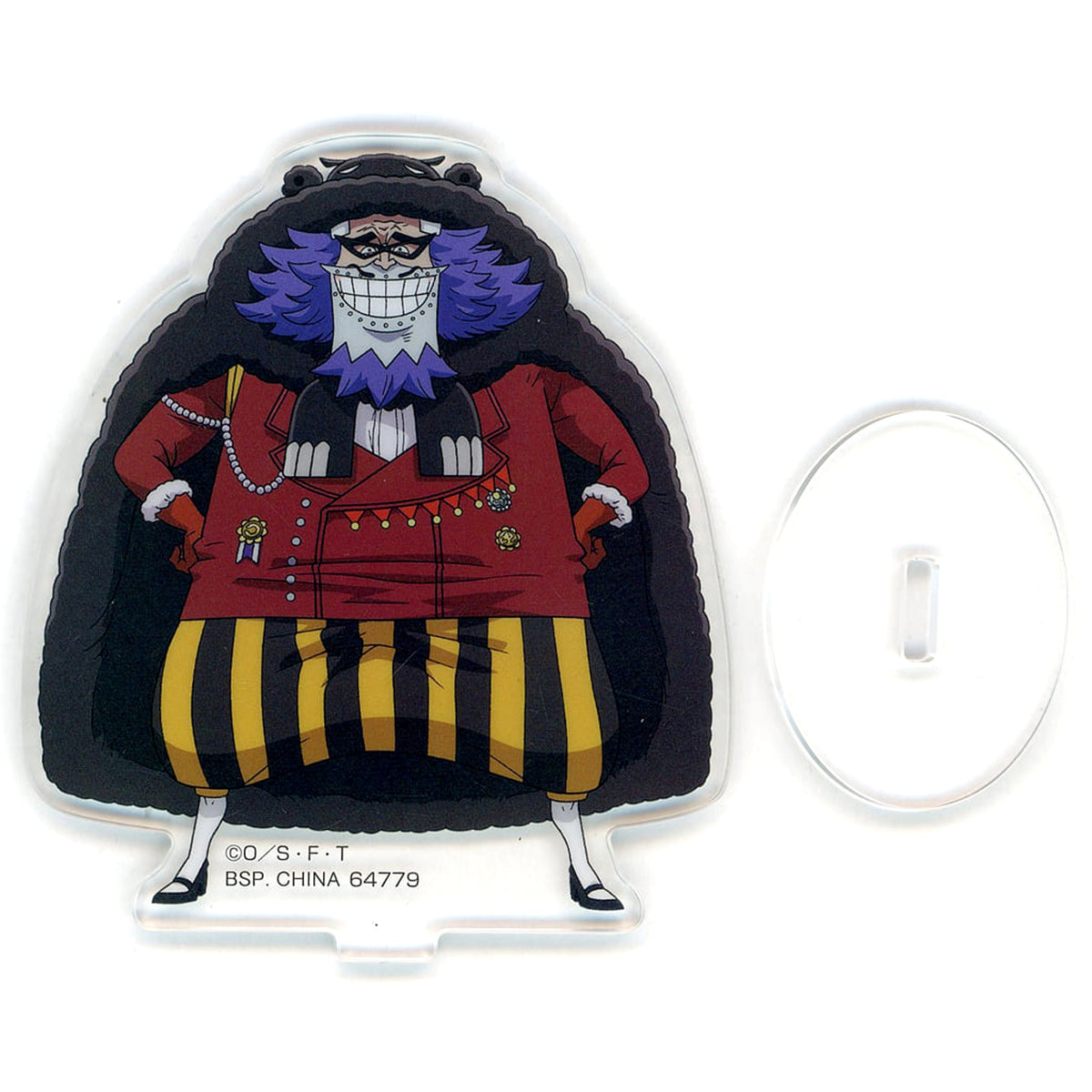 One Piece Wapol Acrylic Stand Ichiban Kuji The Throne of Power Prize H-16 Acrylic Stands [USED]