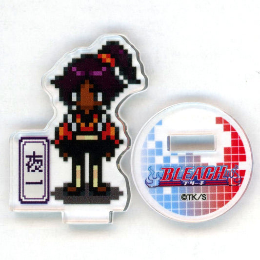Yoruichi Shihoin BLEACH and BURN THE WITCH Pixel Art Acrylic Mini Stand Single Item [USED]
