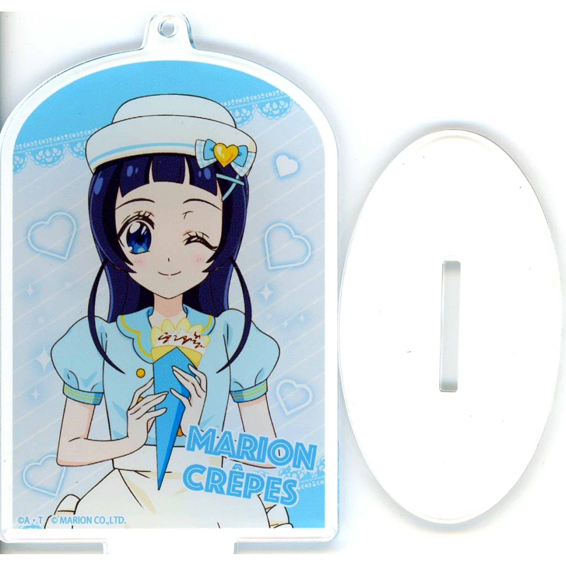 Nana Soufuu Kimi to Idol PreCure x Marion Crepes Drawn Acrylic Stand Keychain [USED]