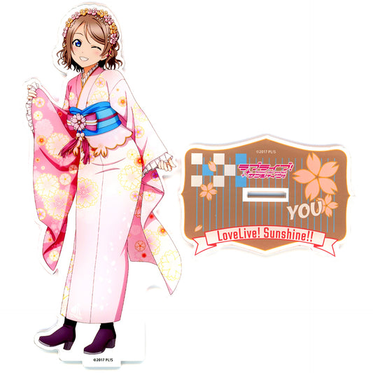 You Watanabe Love Live! Sunshine!! Sakura Kimono Illustration Ver. Acrylic Stand Gamers Limited [USED]