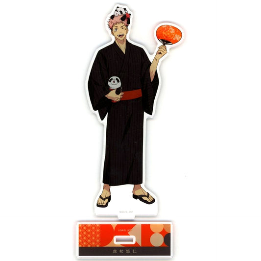 Yuji Itadori Newly Drawn Yukata Ver. BIG Acrylic Stand Jujutsu Kaisen [USED]
