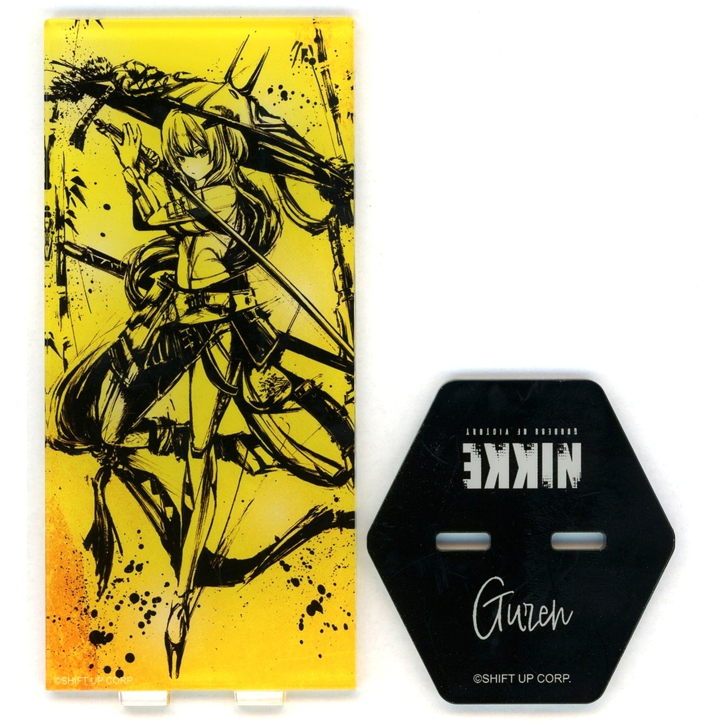 Scarlet Goddess of Victory: Nikke Sumie 3D Folding Screen Acrylic Stand x Sumie SHOP in TSUTAYA [USED]