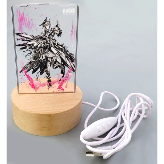 Dorothy Goddess of Victory: NIKKE Sumi-e Acrylic LED Stand Sumi-e Shop in TSUTAYA [USED]