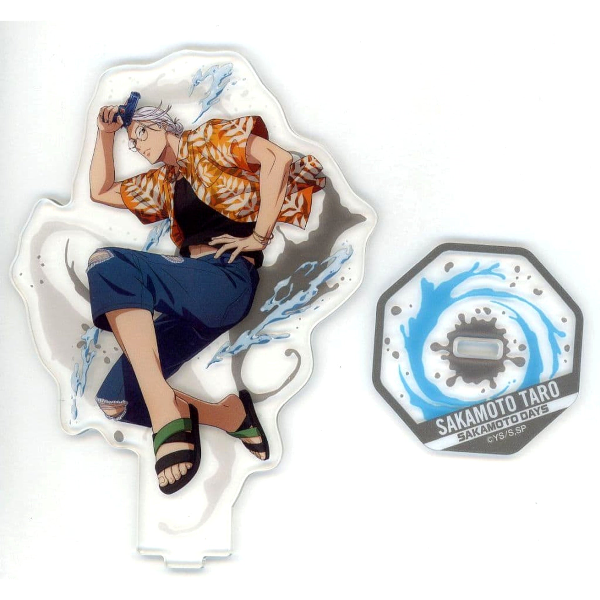 Sakamoto Days Taro Sakamoto Slender Form Sega Lucky Kuji Acrylic Stand Prize D [USED]