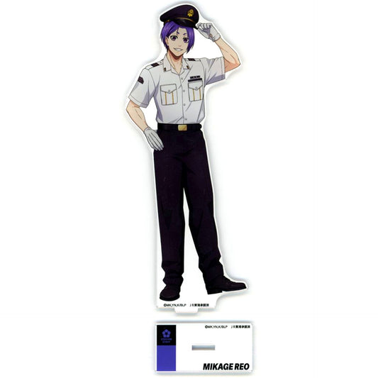 Reo Mikage Illustration Station Staff Ver. BIG Acrylic Stand JR Central x TV Anime Blue Lock Egoism Zenkai de Osaka wo Asobitukuse! [USED]