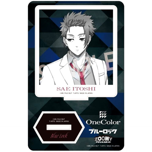 Sae Itoshi OneColorZOOMY Acrylic Stand Blue Lock [USED]