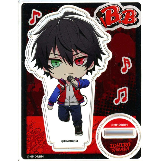 Ichiro Yamada Hypnosis Mic: Division Rap Battle x Karaoke no Tetsujin Movie Trading Mini Acrylic Stand A Box [USED]