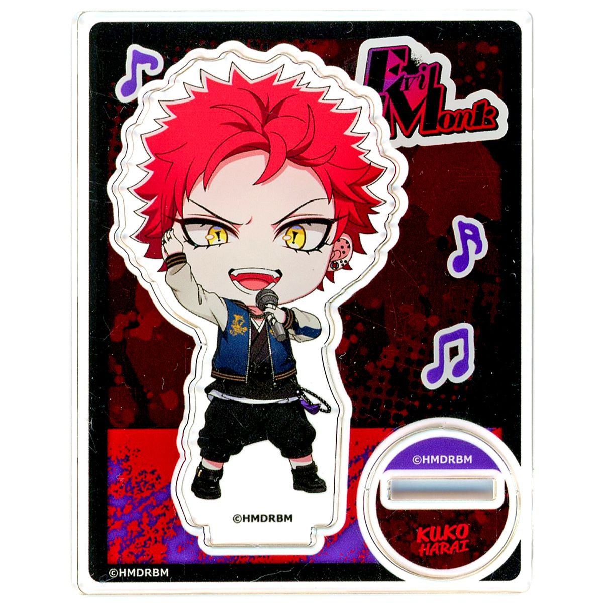 Kuko Harai Hypnosis Mic: Division Rap Battle x Karaoke no Tetsujin Movie Trading Mini Acrylic Stand B Box [USED]
