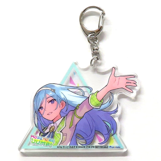 Hatsune Miku: Colorful Stage! Shizuku Hinomori Acrylic Keychain animate Limited Bonus for Purchasing the Limited Edition of MORE MORE JUMP! SEKAI ALBUM Vol.3 CD Keychains [USED]