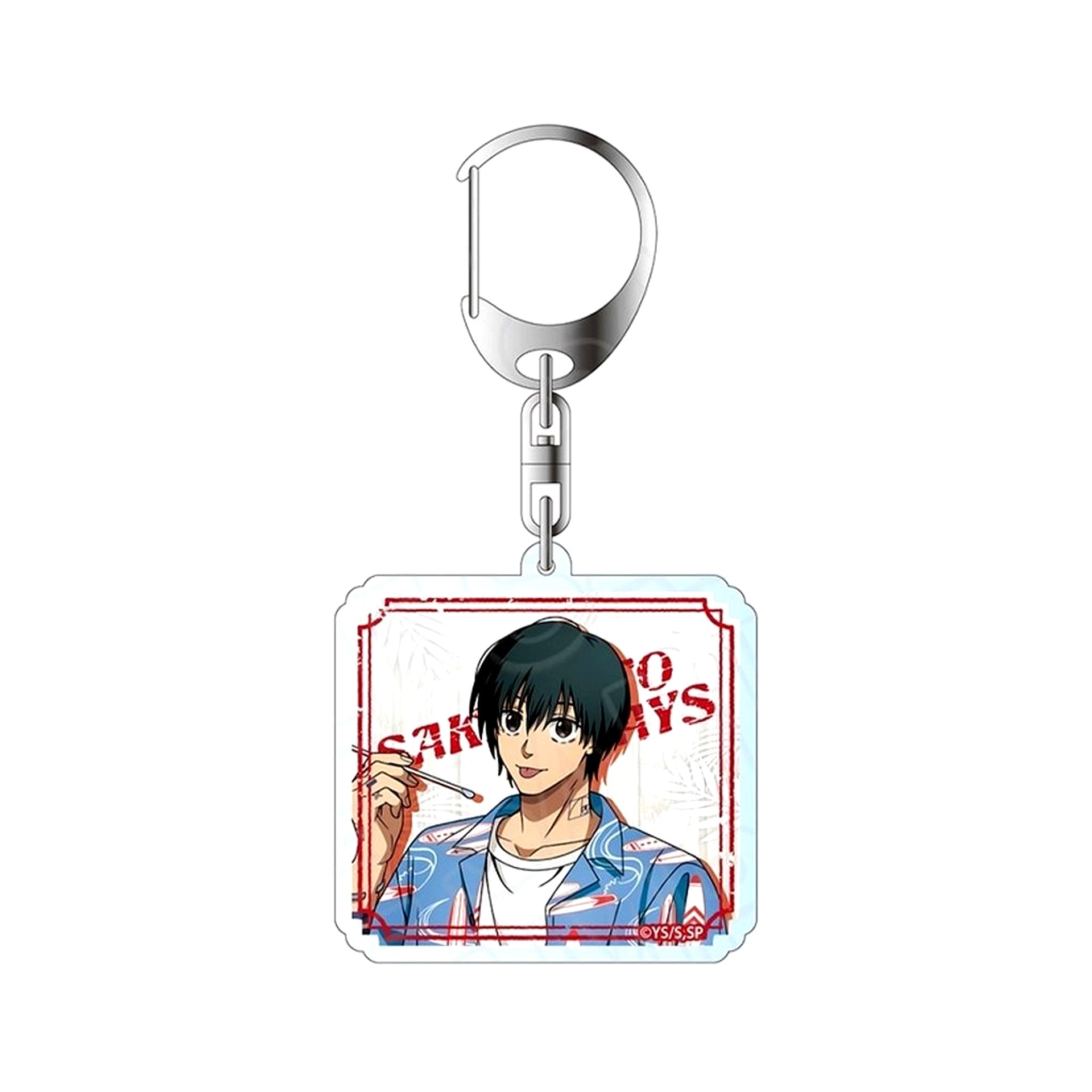 Nagumo Yoichi SAKAMOTO DAYS Acrylic Keychain Summer Cafe Ver. THE Chara CAFE [USED]