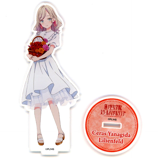 Seladies Yanagida Lilienfeld Acrylic Stand Flower Basket Ver. Love Live! Series x Atre Akihabara [USED]