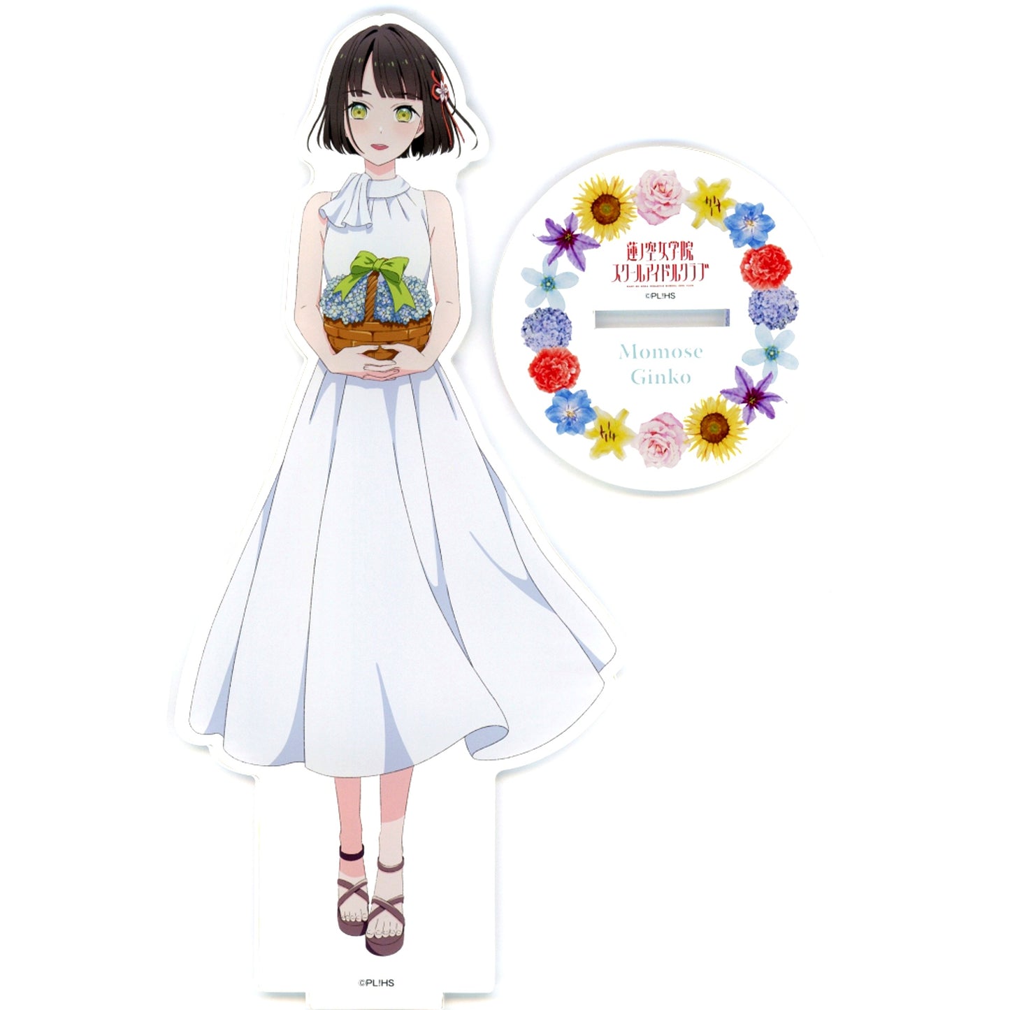 Ginko Momose Love Live! Series x Atre Akihabara MG Maximum Grade Acrylic Stand Flower Basket Ver. [USED]