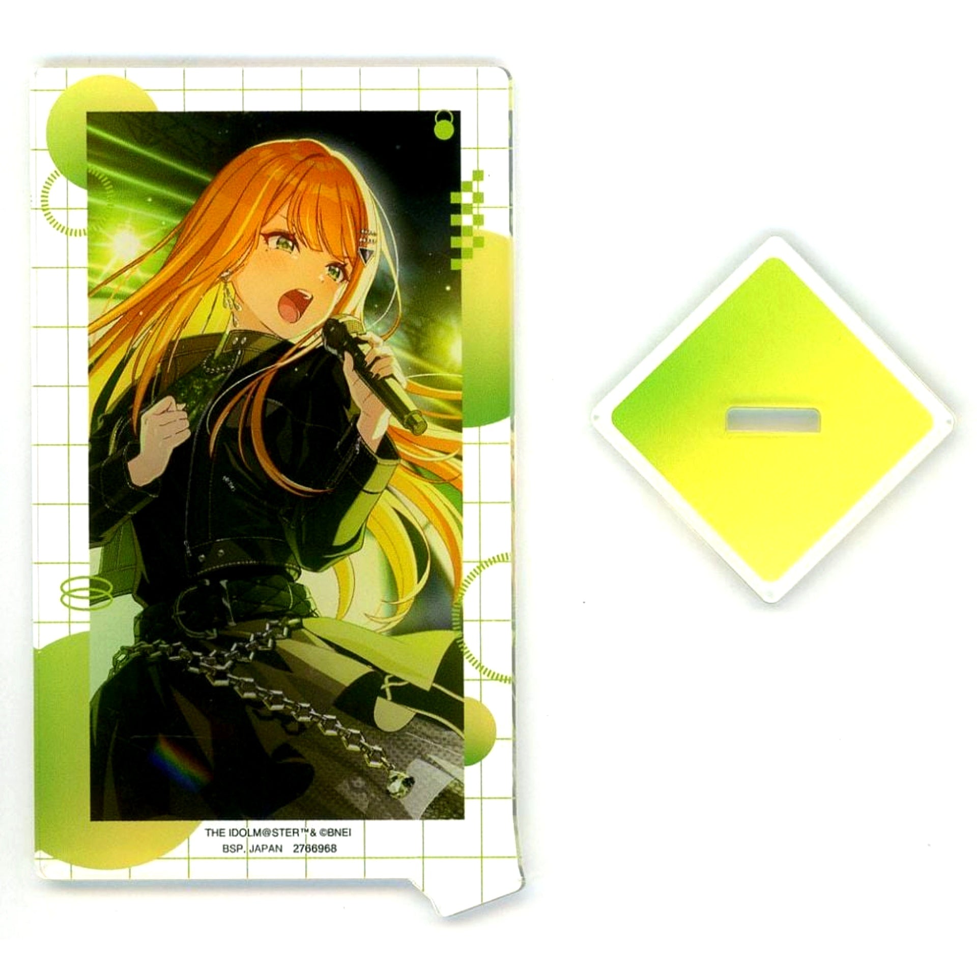 Sumika Shiun Gakuen Idolmaster Art Acrylic Plate with Stand Vol 3 [USED]