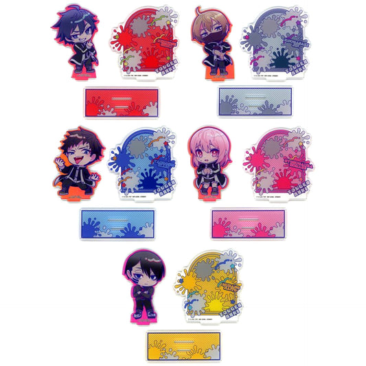 Set of 5 Tougen Anki Kyurupoppun Mini Aurora Acrylic Diorama [USED]