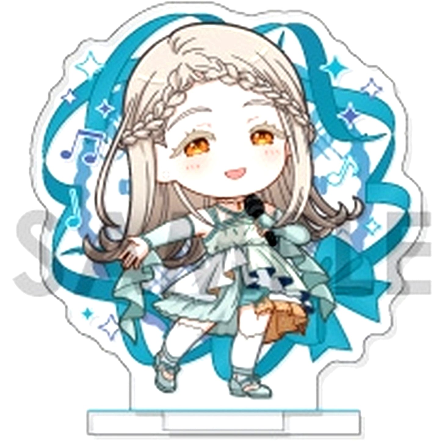 Hiro Shinosawa Gakuen Idolmaster Chara fille Acrylic Stand [USED]