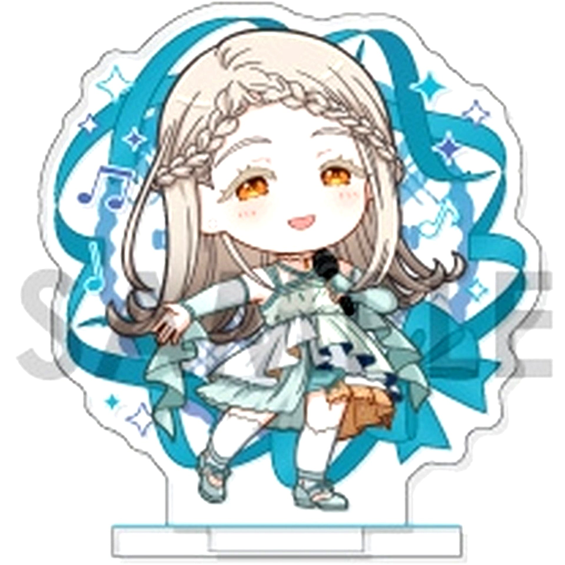 Hiro Shinosawa Gakuen Idolmaster Chara fille Acrylic Stand [USED]