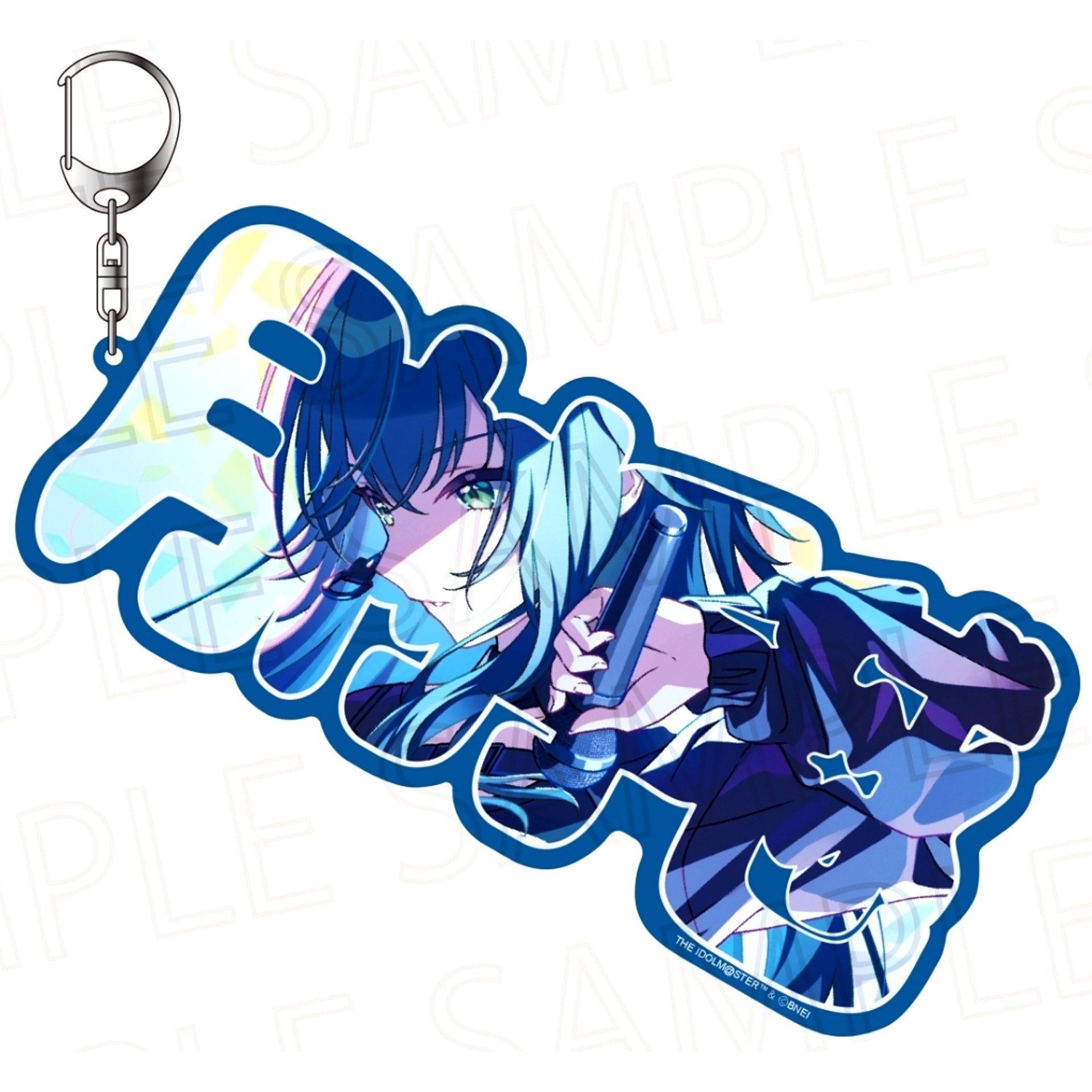 Temari Tsukimura Gakuen Idolmaster Nemufure Keychain [USED]