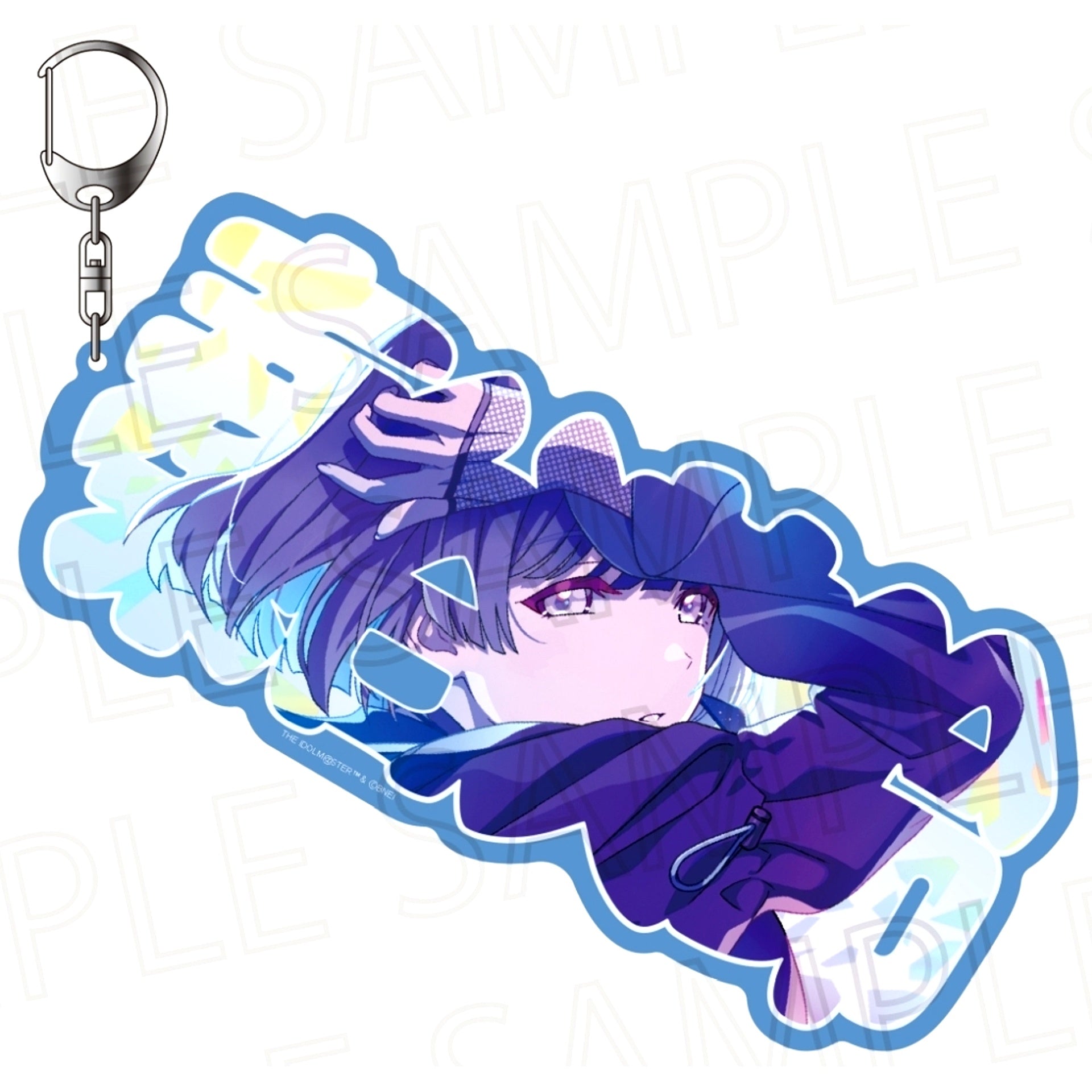 Misuzu Hataya Nemufure Keychain Gakuen Idolmaster [USED]