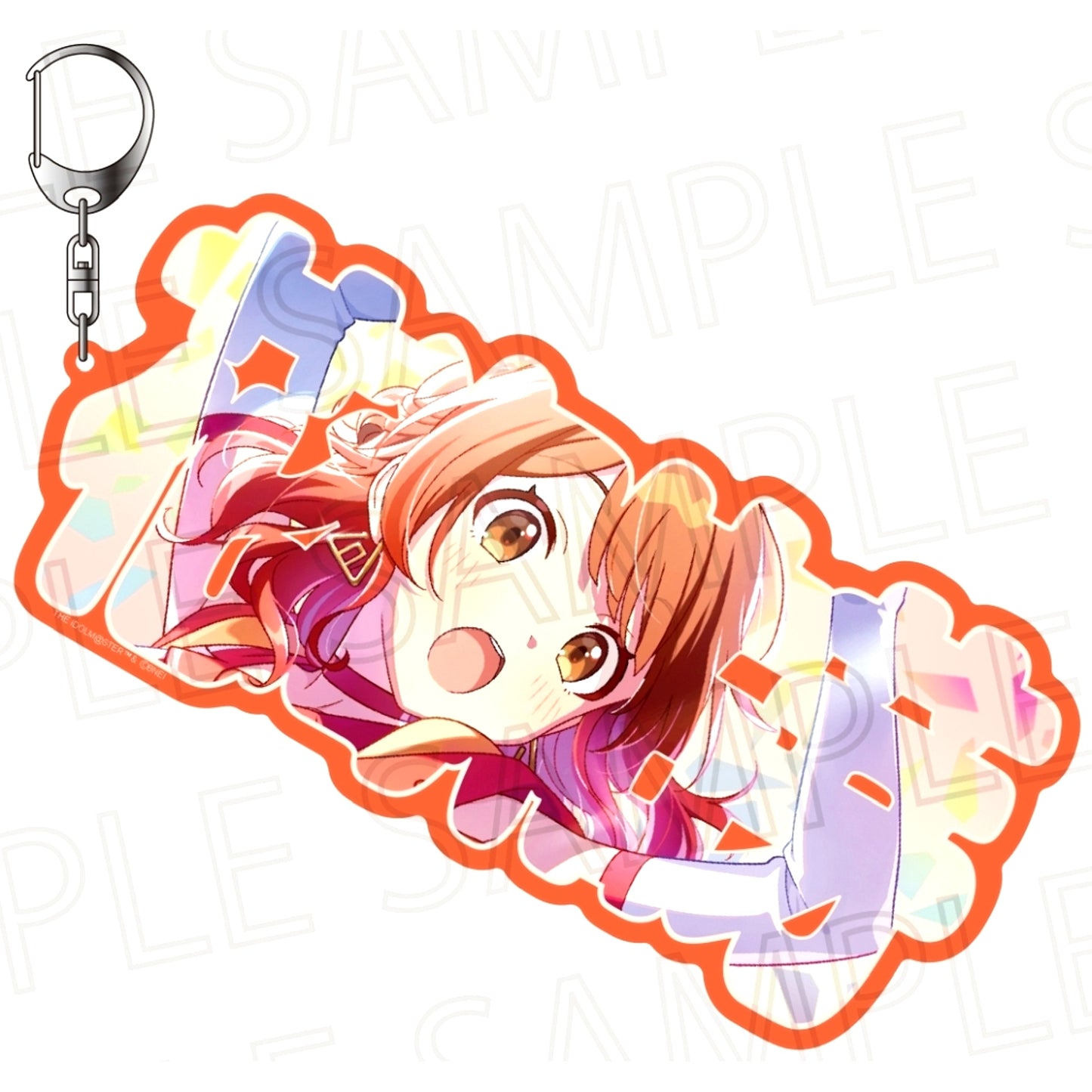Ume Hanami Nemufure Keychain Gakuen Idolmaster [USED]