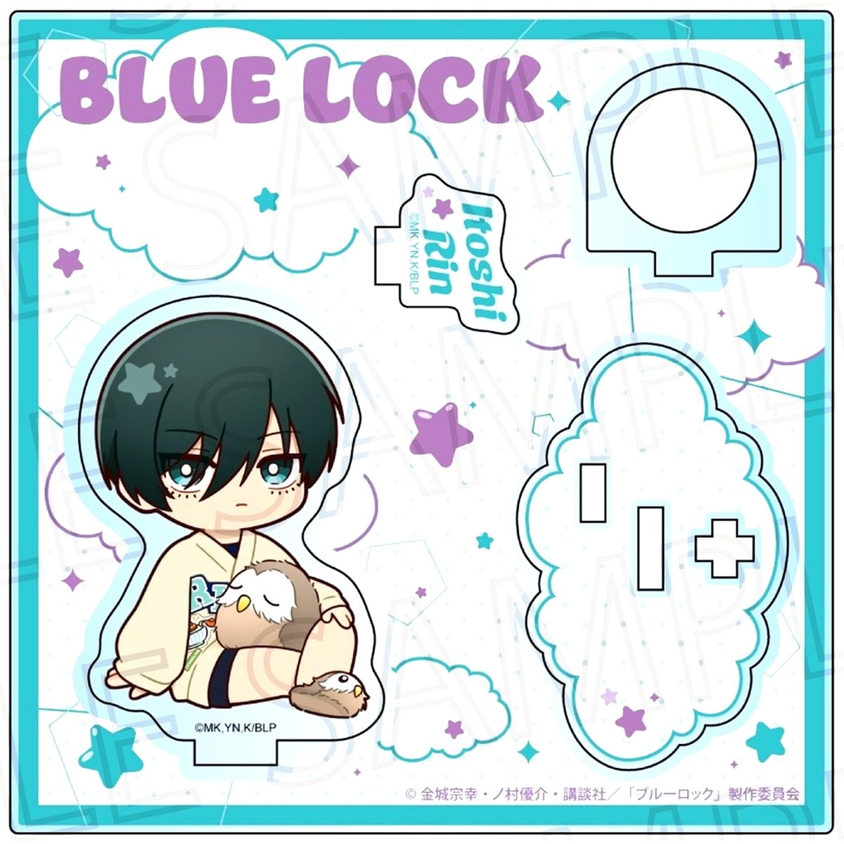 Rin Itoshi Blue Lock Relatime Acrylic Ring Stand [USED]