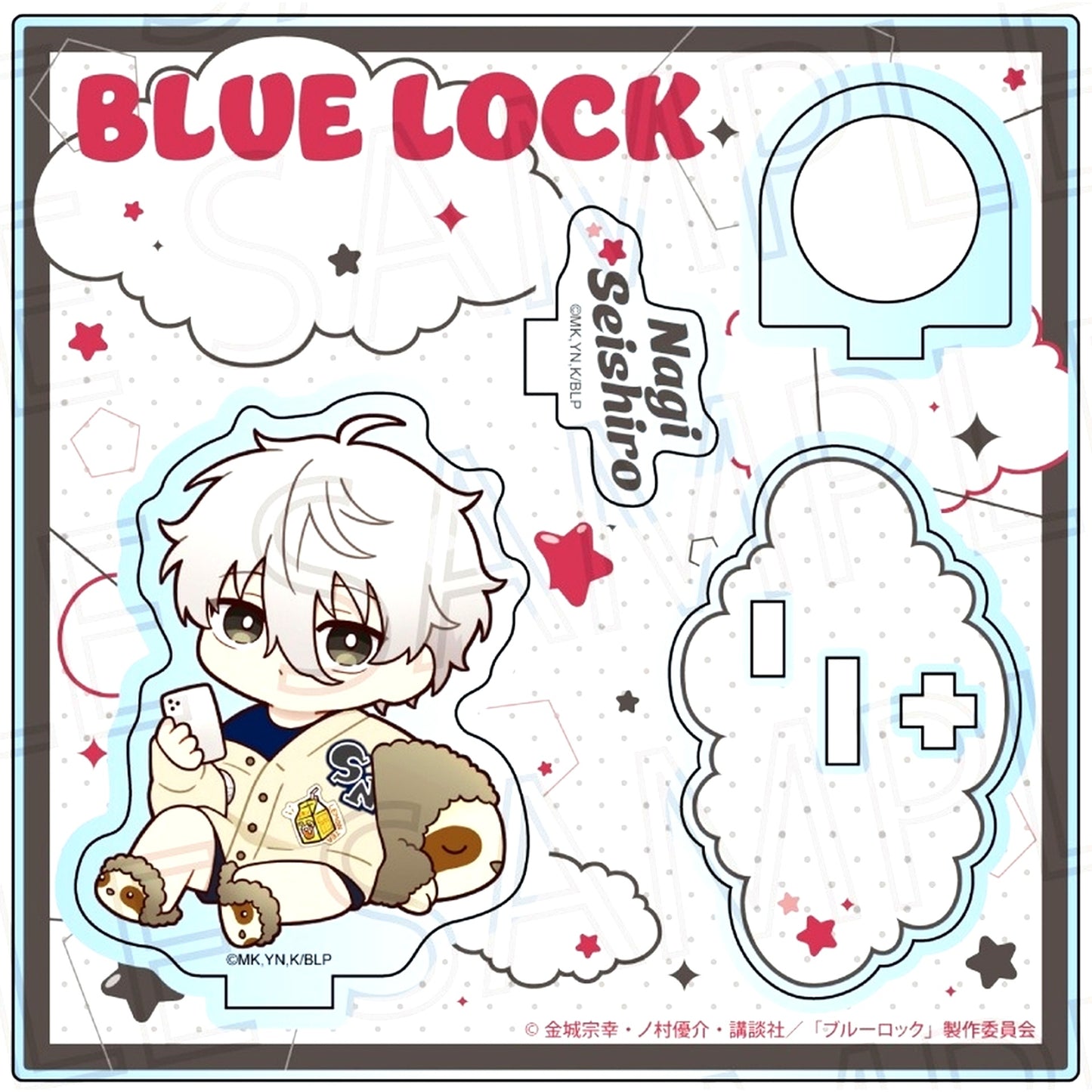 Seishiro Nagi Rilatime Acrylic Ring Stand Blue Lock [USED]