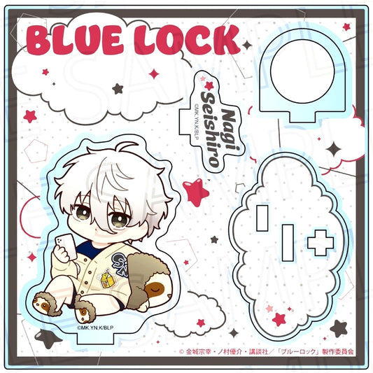 Seishiro Nagi Rilatime Acrylic Ring Stand Blue Lock [USED]