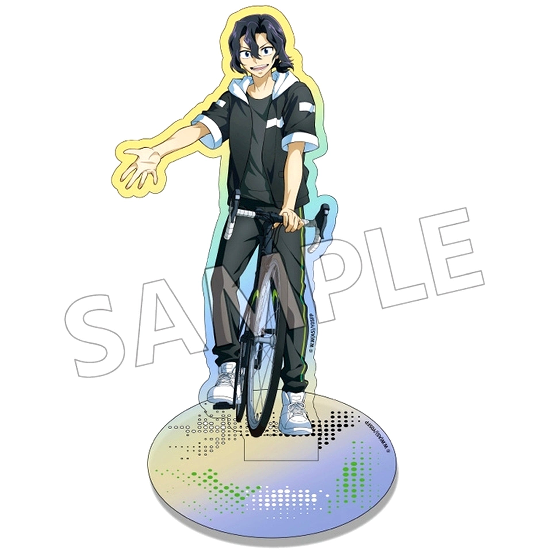 Junta Teshima Hotel Collab Vol. 2 Aurora BIG Acrylic Stand Yowamushi Pedal LIMIT BREAK [USED]