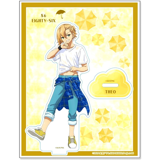 Theoto Rikka Taking Shelter from Rain 86 Eighty-Six Illustration Acrylic Stand [USED]
