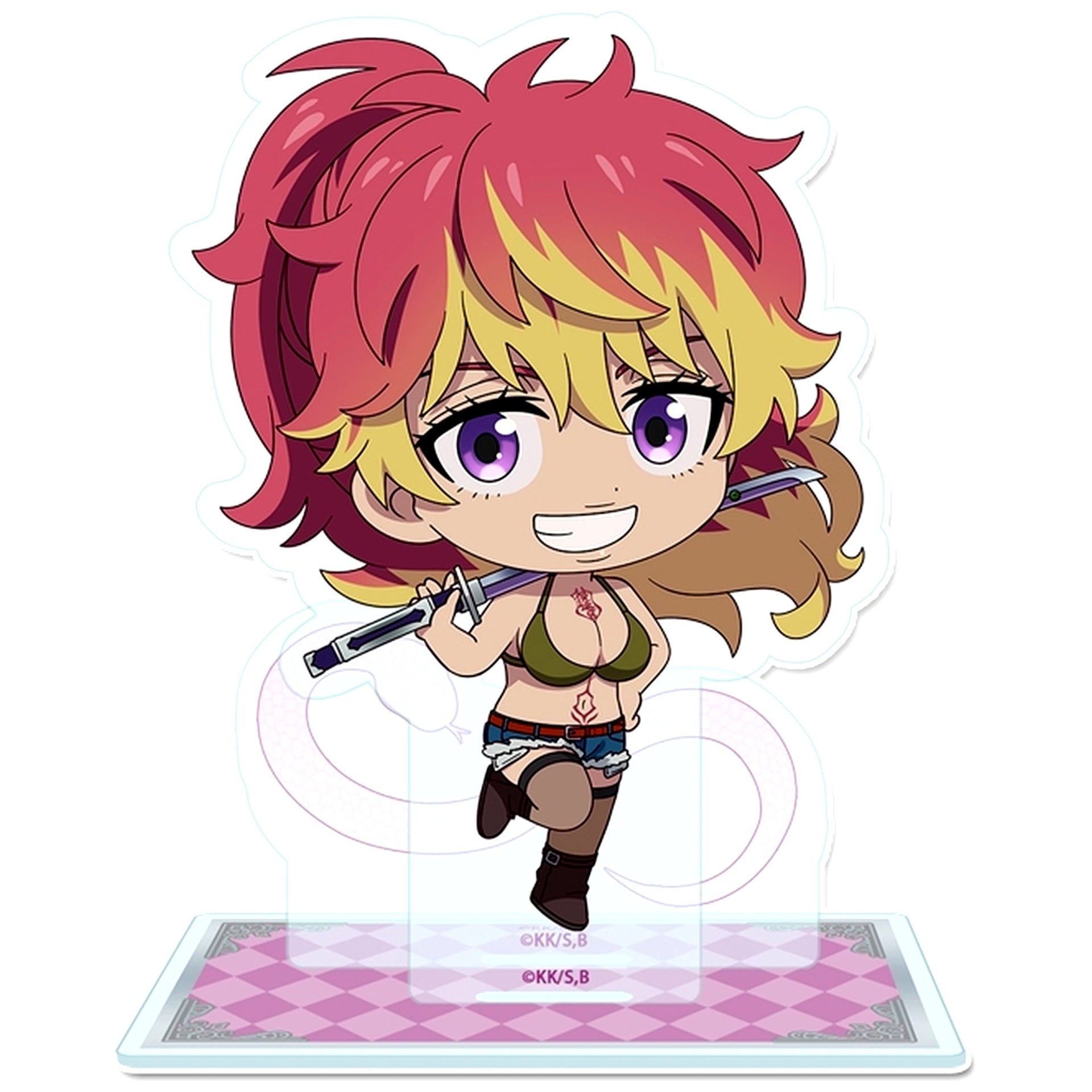 Shura Kirigakure Blue Exorcist Beyond the Snow Saga Puchi Choco Acrylic Stand [USED]