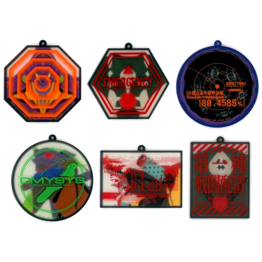 Evangelion Eva First Unit & Others All 6 Types Set Ichiban Kuji Rubber Collection Operation Yamato! Prize E [USED]