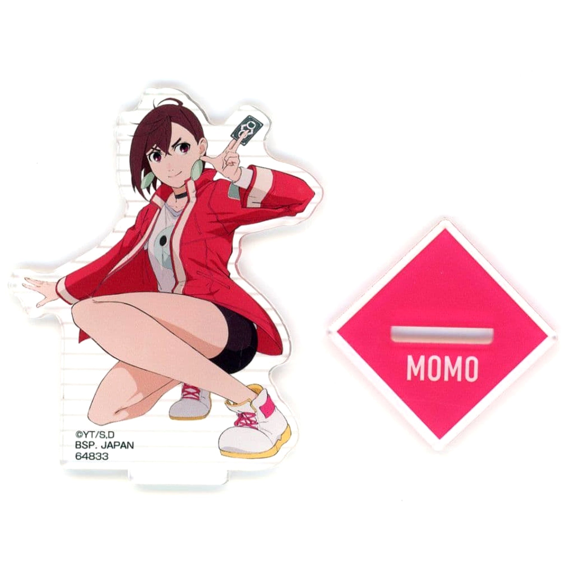Dandadan Momo Ayase Ichiban Kuji Into the Cursed House! Acrylic Stand Prize E [USED]