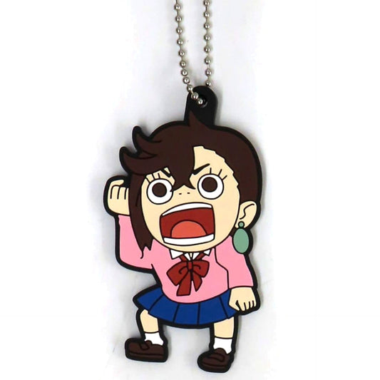 Dandadan Momo Ayase Anger Ichiban Kuji Into the Cursed House! Funny Face Rubber Charm Prize G [USED]