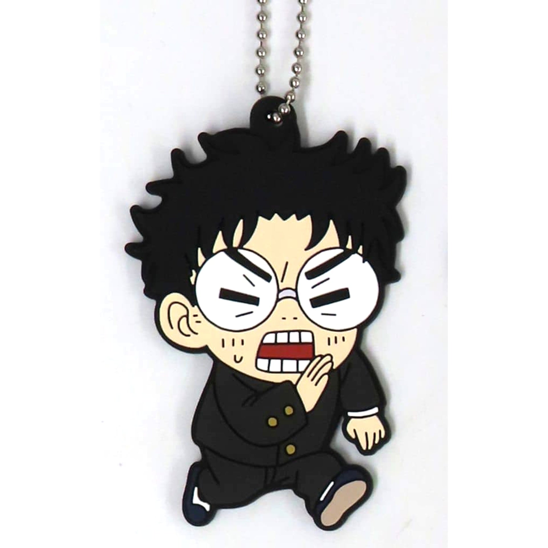 Dandadan Ken Takakura Dash Ichiban Kuji Into the Cursed House! Funny Face Rubber Charm Prize G [USED]