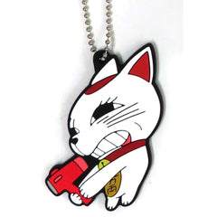 Dandadan Turbo Granny Lucky Cat Hair Dryer Ichiban Kuji Into the Cursed House! Funny Face Rubber Charm Prize G [USED]