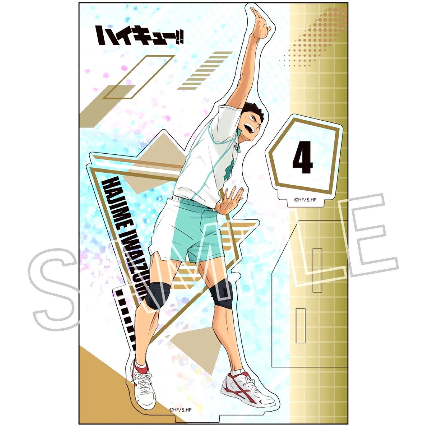 Hajime Iwaizumi Shine Series Holo Acrylic Stand Haikyu!! [USED]