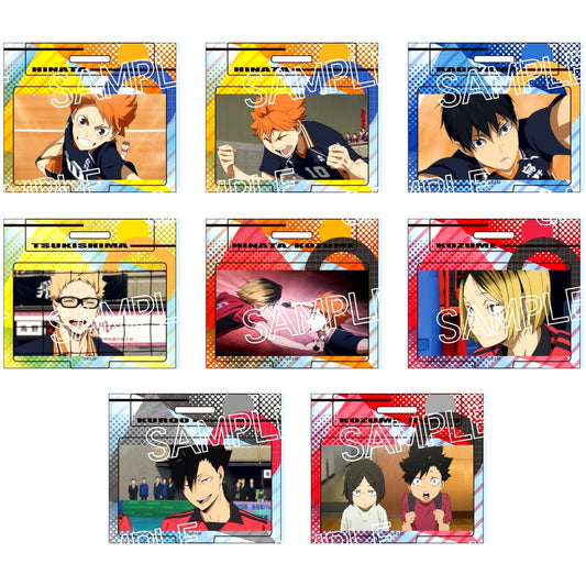 Set of 8 Haikyu!! Mini Acrylic Stand [USED]