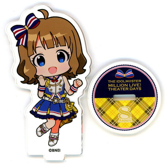 Momoko Suou Idolmaster Million Live! Theater Days 8th Anniversary Create Infinity Festival Ver. Chibi Character Acrylic Stand [USED]