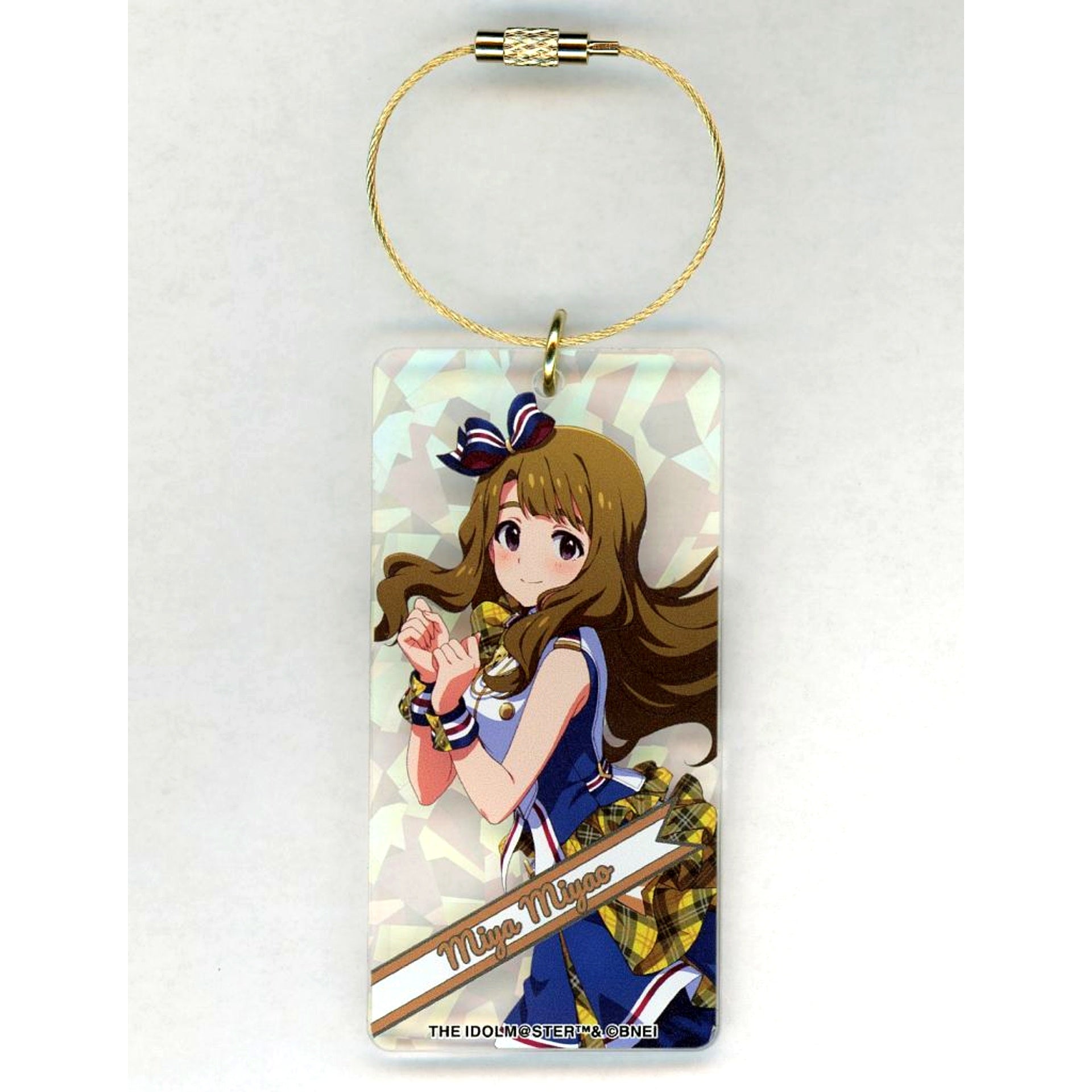Miya Miyao The Idolm@ster Million Live! Theater Days Acrylic Keychain Create Infinity Festival ver. Atre Akihabara [USED]
