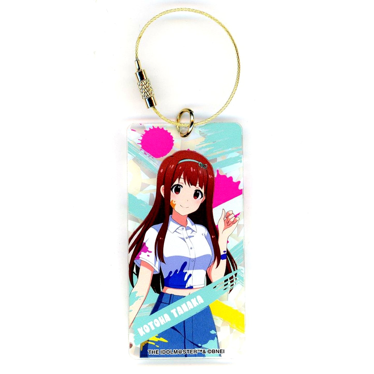 Kotoha Tanaka Acrylic Keychain Painter Style The Idolmaster Million Live! Theater Days x Atre Akihabara [USED]