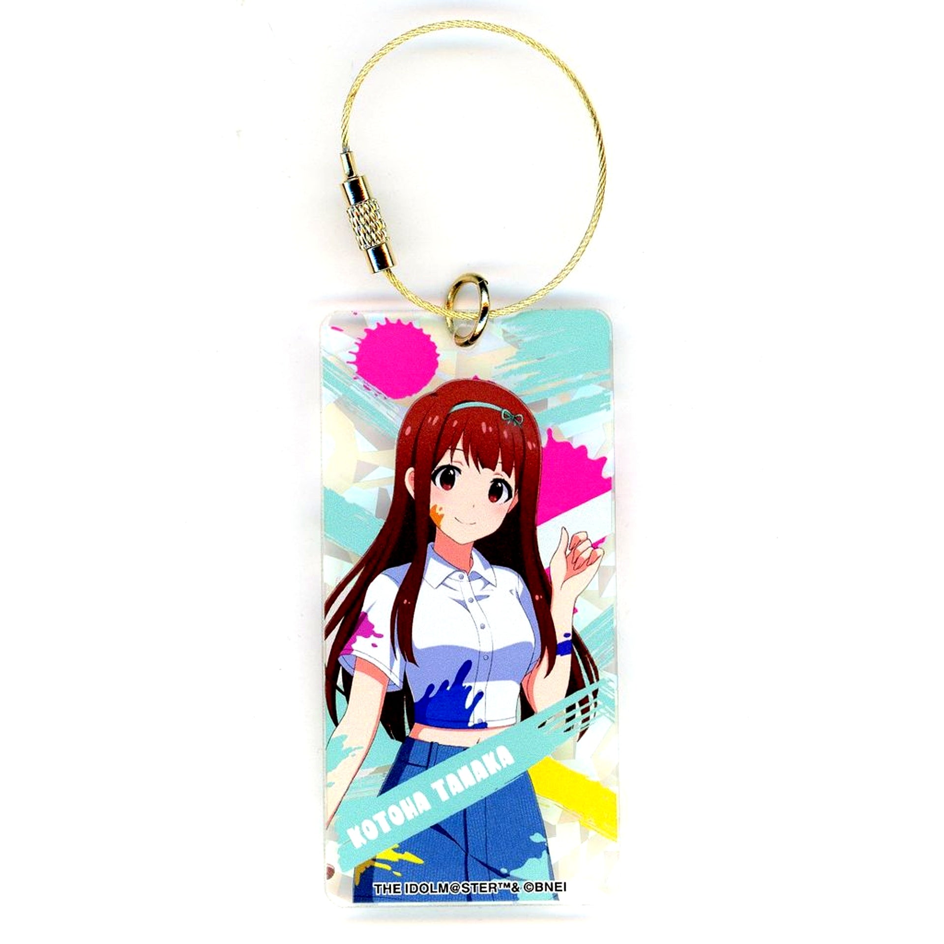 Kotoha Tanaka Acrylic Keychain Painter Style The Idolmaster Million Live! Theater Days x Atre Akihabara [USED]