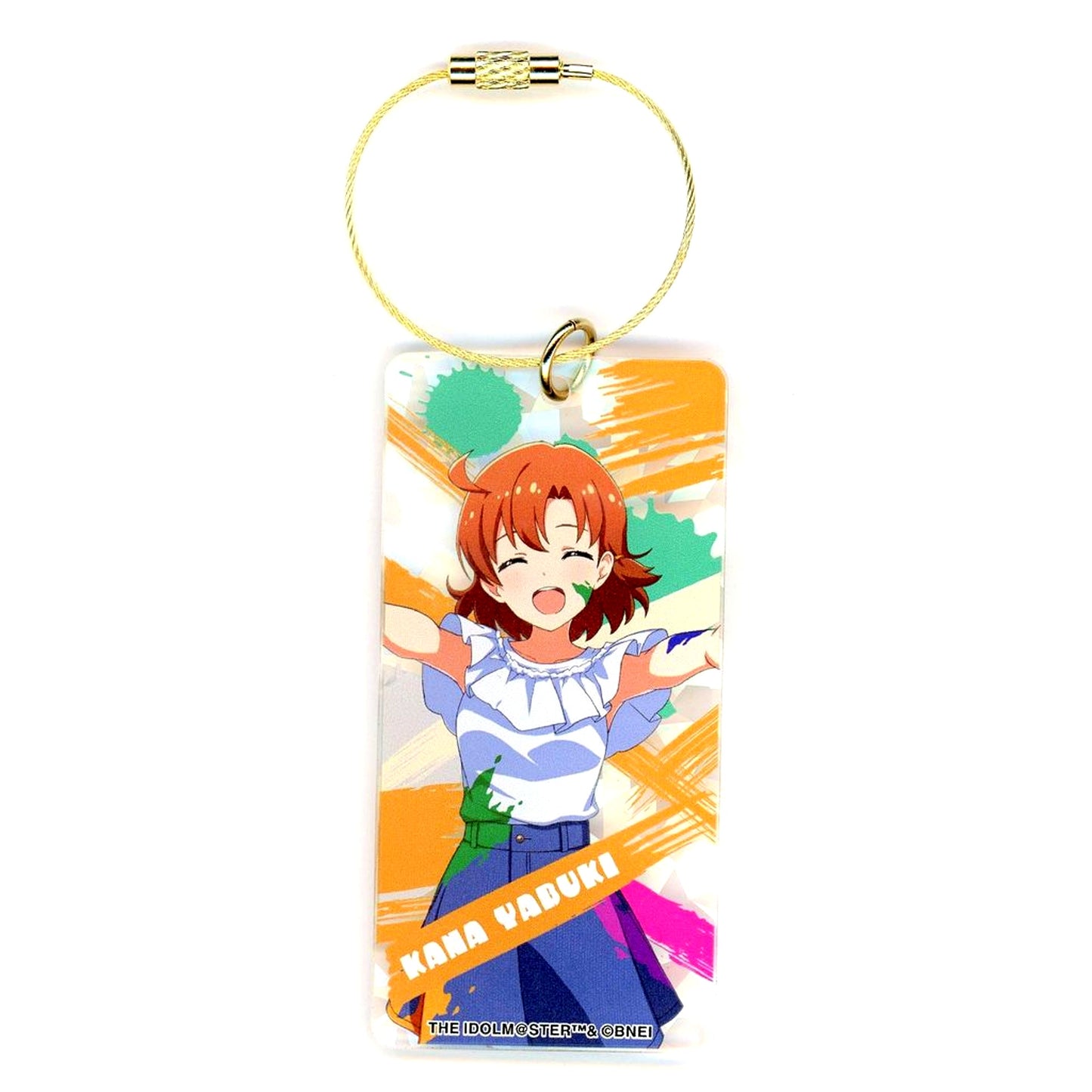 Kana Yabuki The Idolm@ster Million Live! Theater Days Acrylic Keychain Painter Style Atre Akihabara [USED]