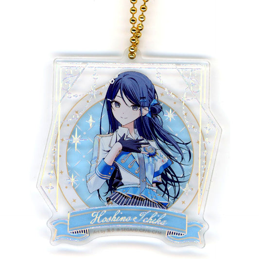 Ichika Hoshino Project SEKAI Colorful Stage! feat. Hatsune Miku 5th Anniversary Thanksgiving Aurora Foil Stamped Acrylic Keychain Collection B [USED]