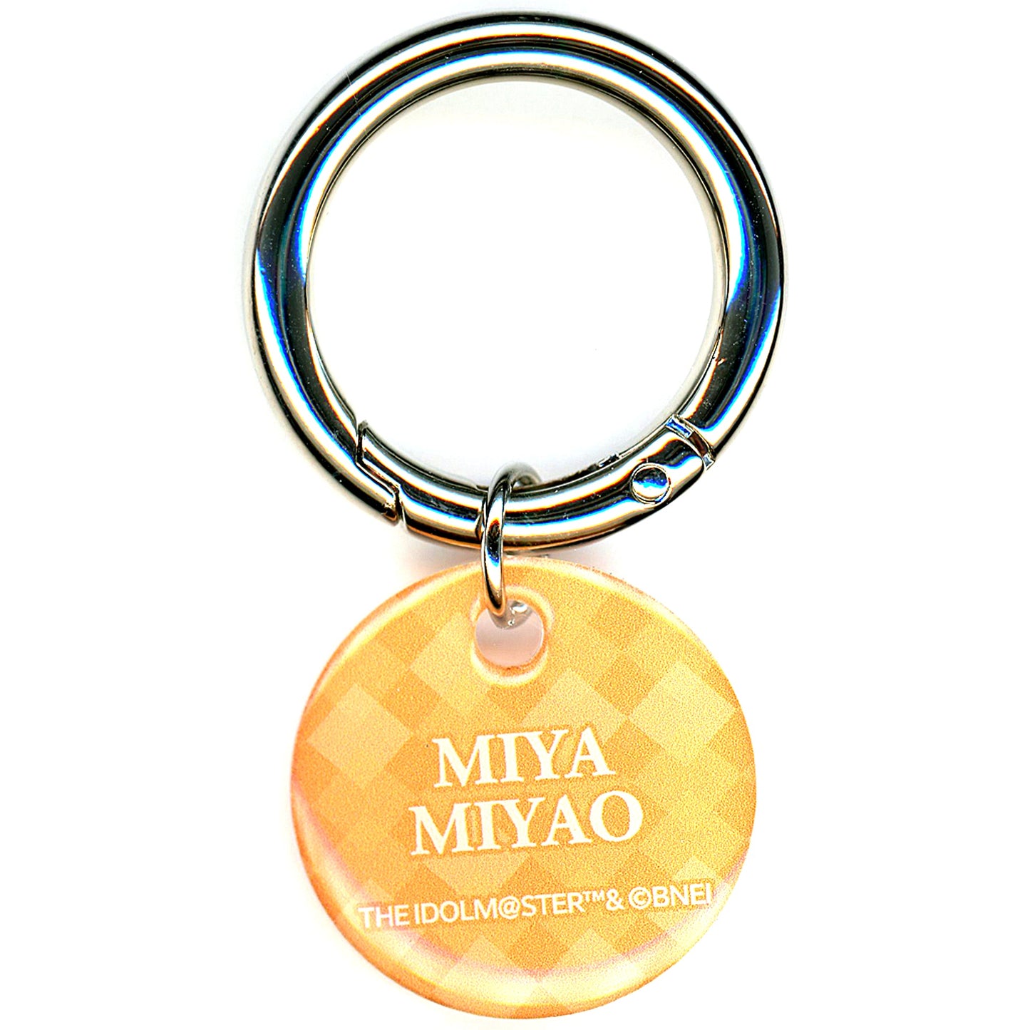 Miya Miyao The Idolm@ster Million Live! Official Name Ring Keychain 12th LIVE Ver. [USED]