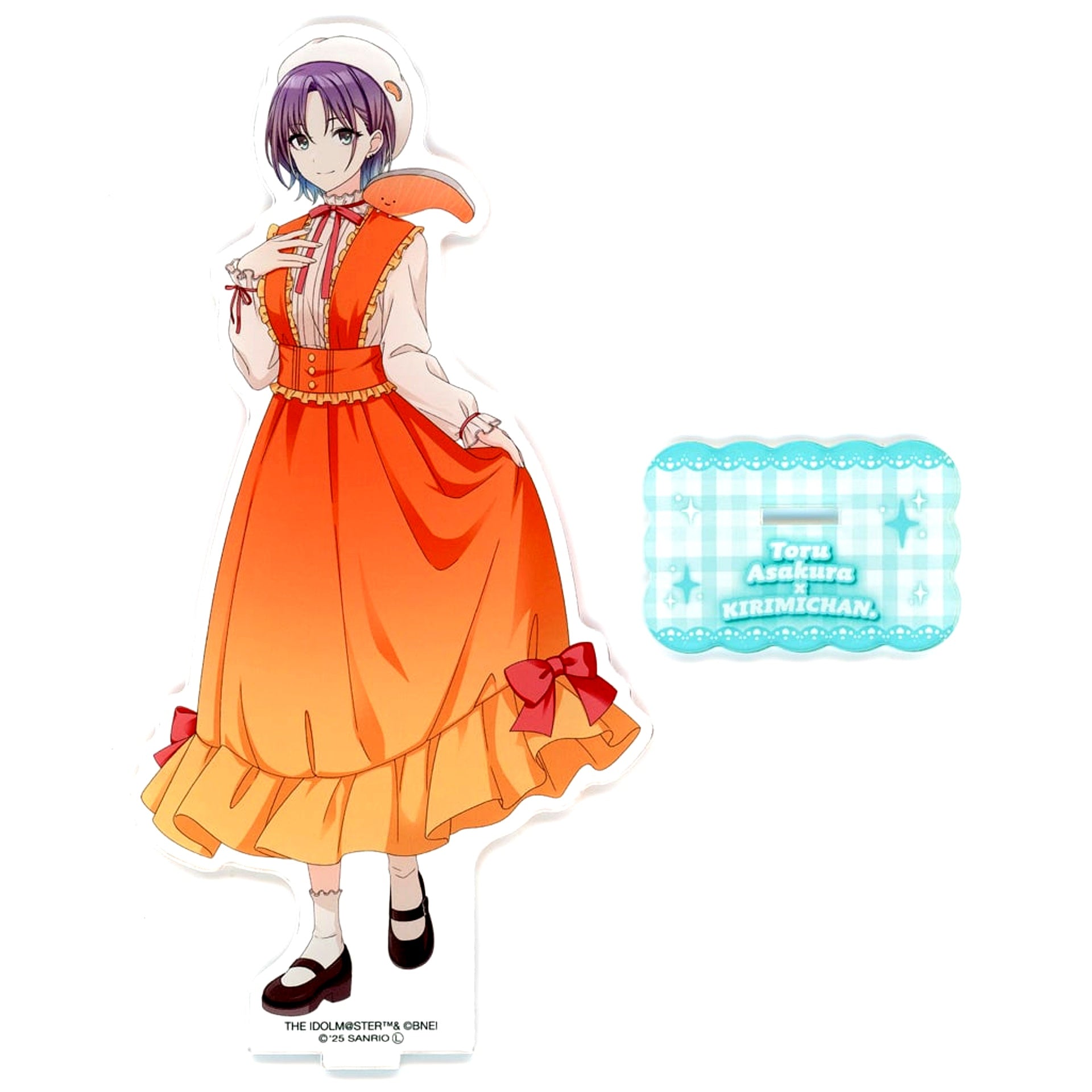 Toru Asakura x KIRIMI-chan. The Idolmaster Shiny Colors Sanrio Characters Collaboration Fair in Animate Acrylic Stand [USED]