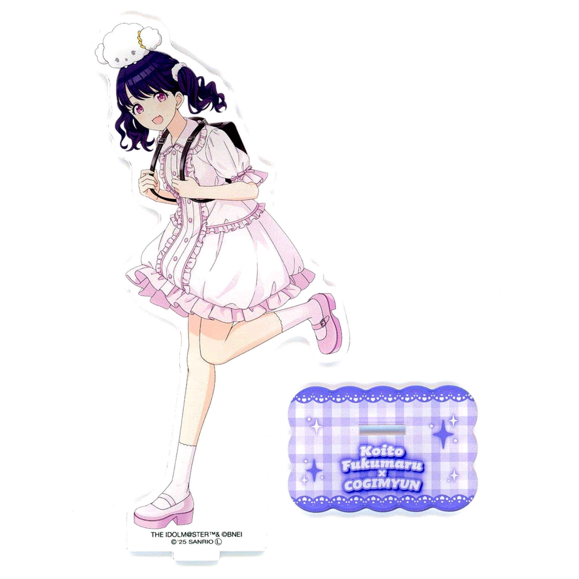 Koito Fukumaru x Cogimyun The Idolmaster Shiny Colors Sanrio Characters Collaboration Fair in Animate Acrylic Stand [USED]