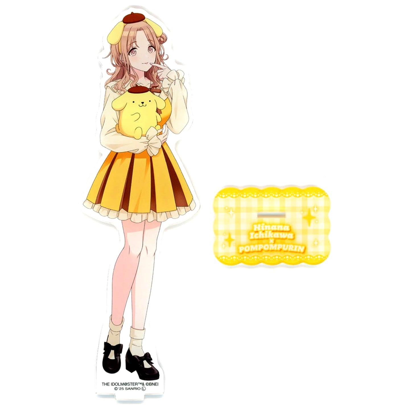Hinana Ichikawa Pompompurin The Idolmaster Shiny Colors Sanrio Characters Collab Fair Acrylic Stand [USED]