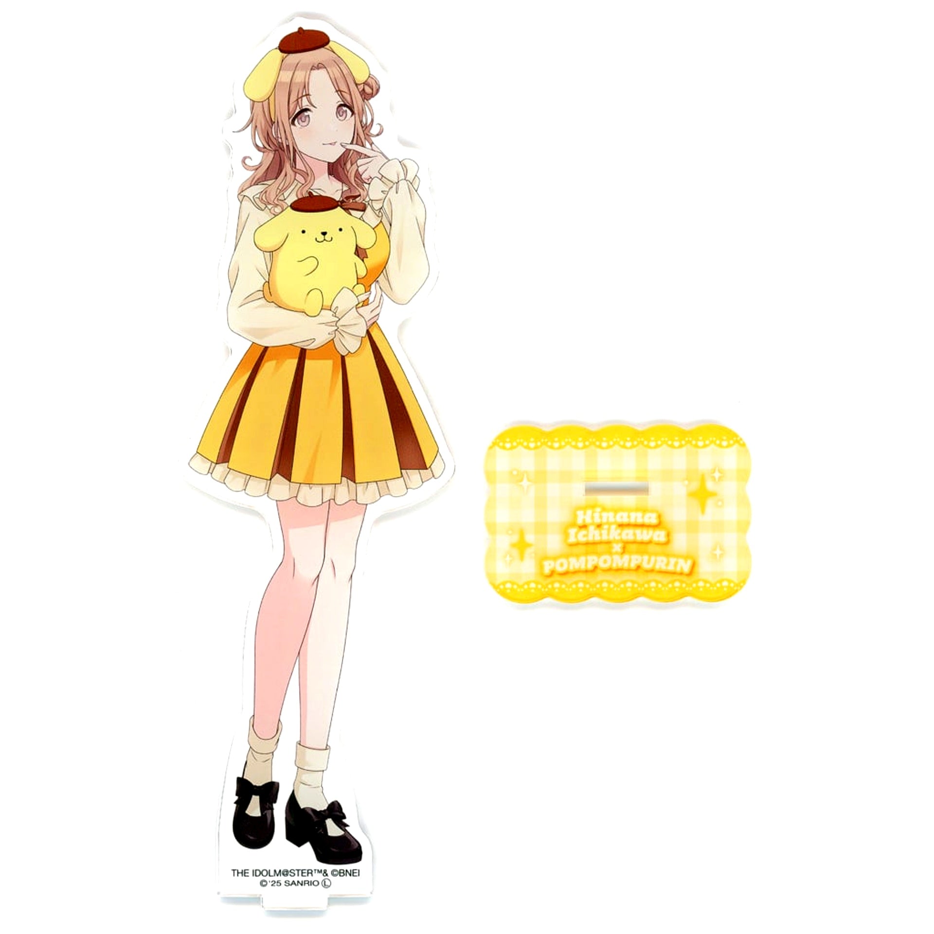Hinana Ichikawa Pompompurin The Idolmaster Shiny Colors Sanrio Characters Collab Fair Acrylic Stand [USED]