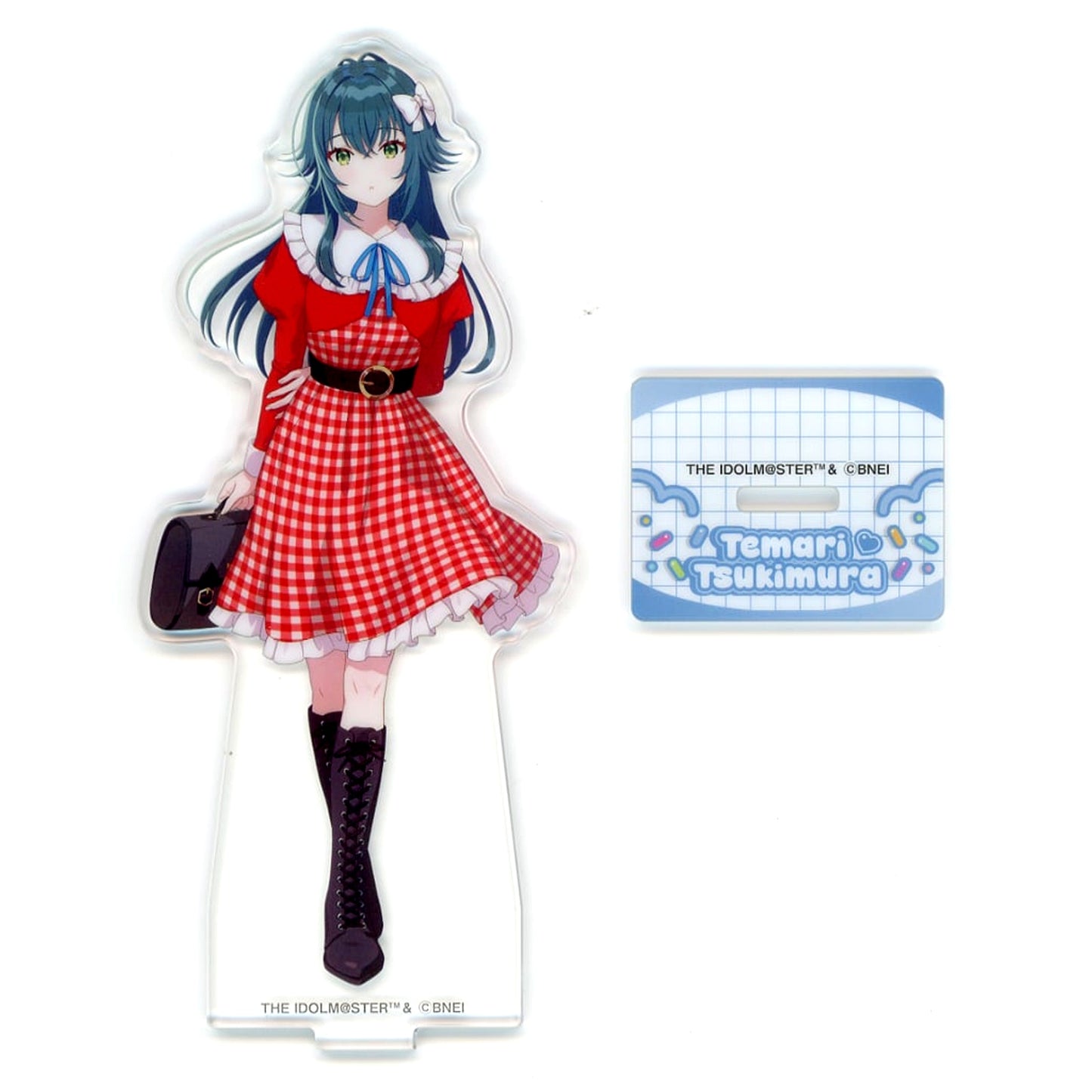 Temari Tsukimura Gakuen Idolmaster Acrylic Stand Red Ver. Lawson [USED]